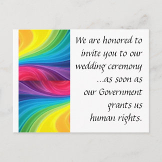 Briefkaart voor gelijkheid tussen huwelijken