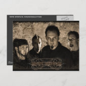 Briefkaart voor geluidsveiling (Voorkant / Achterkant)