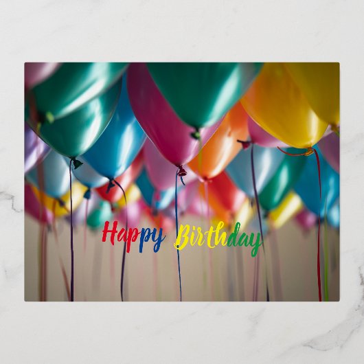 briefkaart voor gelukkige verjaardag (Voorkant)