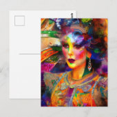 Briefkaart voor gemengde media (Voorkant / Achterkant)