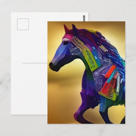 Briefkaart voor gemengde mediasoorten (Voorkant / Achterkant)