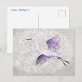 Briefkaart voor geweldige digitale etalage kunst (Voorkant / Achterkant)