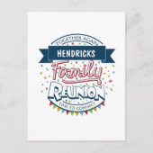 Briefkaart voor gezinshereniging (Voorkant)