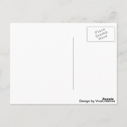 Briefkaart voor gitaarmuziek (Achterkant)