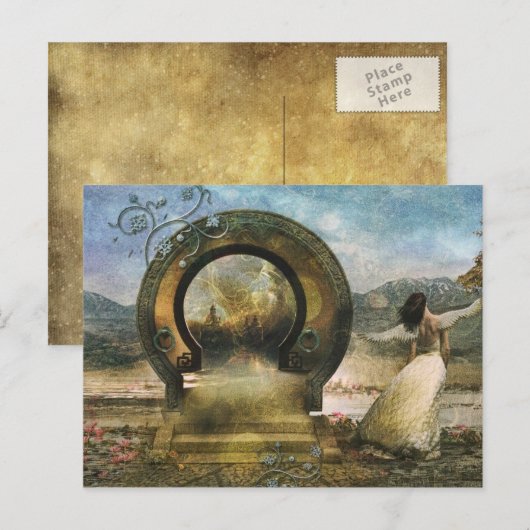 Briefkaart voor godslastering (Voorkant / Achterkant)