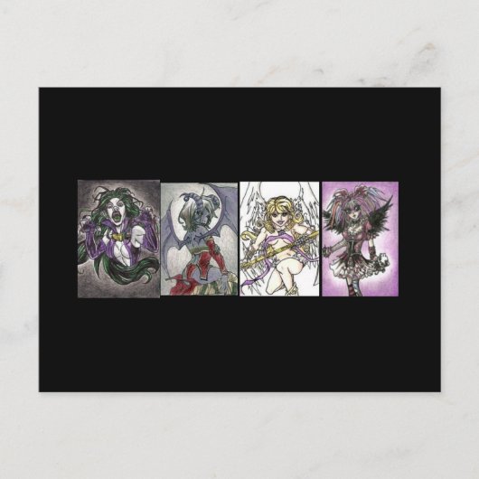 Briefkaart voor goed en kwaad Collectie (Voorkant)