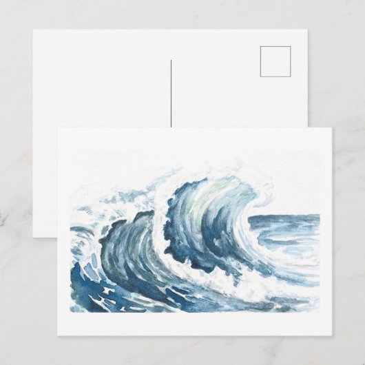 briefkaart voor golfwachter (Voorkant / Achterkant)