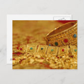 Briefkaart voor goudsieraden van Patriciapotluck (Voorkant / Achterkant)