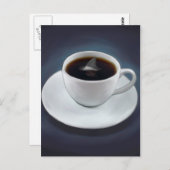 Briefkaart voor haaienvinnen (Voorkant / Achterkant)