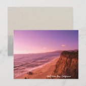 Briefkaart voor halve maan (Voorkant / Achterkant)