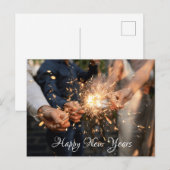 briefkaart voor handvuurwerk (Voorkant / Achterkant)