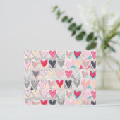 briefkaart voor hartspatten (Staand voorkant)