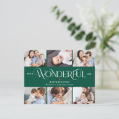 Briefkaart voor heerlijk leven EDITABLE COLOR Holi (Staand voorkant)