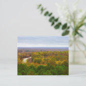 Briefkaart voor herfst drive Pano (Staand voorkant)