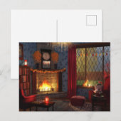 Briefkaart voor herfst Tranquiliteit (Voorkant / Achterkant)