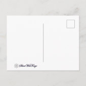 Briefkaart voor herfst Tranquiliteit (Achterkant)