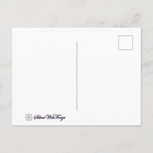 Briefkaart voor herfst Tranquiliteit (Achterkant)