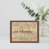  Briefkaart voor herinnering benoeming (Staand voorkant)