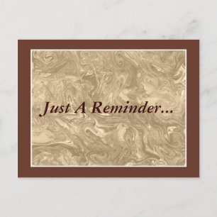  Briefkaart voor herinnering benoeming