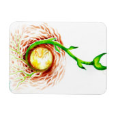 Briefkaart voor het afdrukken van het poster van h magneet (Horizontaal)