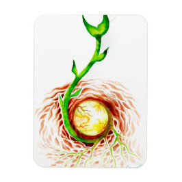 Briefkaart voor het afdrukken van het poster van h magneet