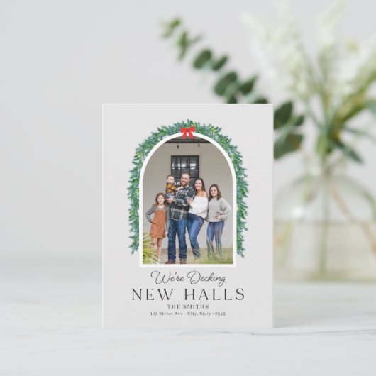 Briefkaart voor het decoderen van nieuwe zalen Ver (Staand voorkant)