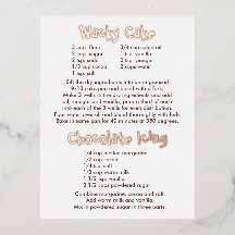 Briefkaart voor het inkepen van makreel en chocola