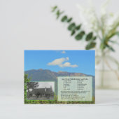 Briefkaart voor het inkooien van gerooide regenlap (Staand voorkant)