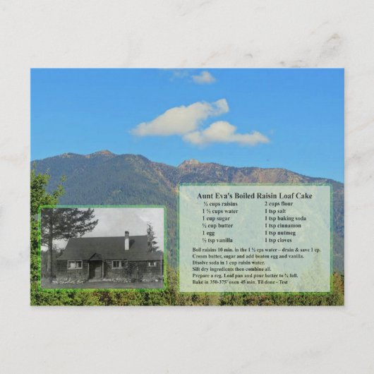 Briefkaart voor het inkooien van gerooide regenlap (Voorkant)