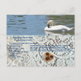 Briefkaart voor het inktmaken van boter