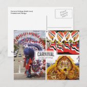 Briefkaart voor het inkuilen van het halve uitzich (Voorkant / Achterkant)