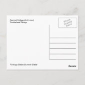 Briefkaart voor het inkuilen van het halve uitzich (Achterkant)