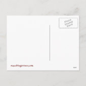 Briefkaart voor het kerstgebed (Achterkant)