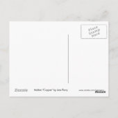 Briefkaart voor het maken van afdruk "koper" (Achterkant)