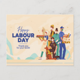 Briefkaart VOOR HET ONTWERP VAN EEN HAPPY ARATUURD