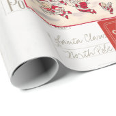  Briefkaart voor het oppakken van Baby voor kerstm Cadeaupapier (Rol Hoek)