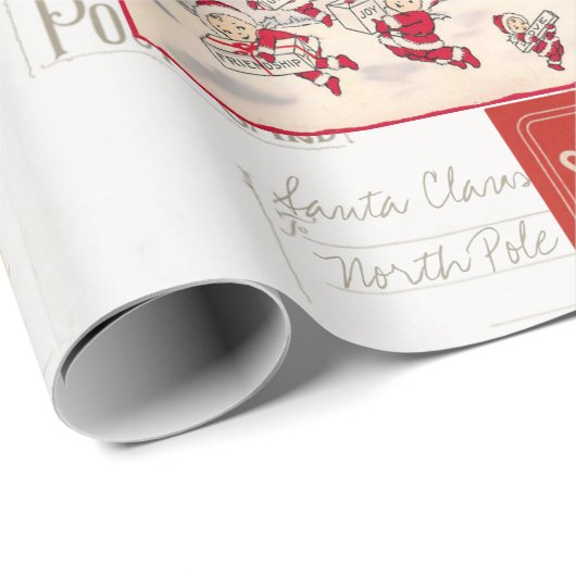  Briefkaart voor het oppakken van Baby voor kerstm Cadeaupapier (Rol Hoek)