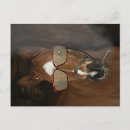 Briefkaart voor het roken van taarten (Voorkant)