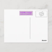 Briefkaart voor het samenvoegen van fietsen (Achterkant)