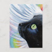 Briefkaart voor het schilderen van de Engel van de (Voorkant)