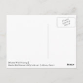 Briefkaart voor het schilderen van de Muur (Achterkant)