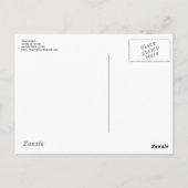 Briefkaart voor het schilderen van de oceaan (Achterkant)