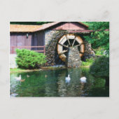 Briefkaart voor het schilderen van hardloopslik (Voorkant)