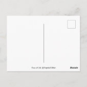 Briefkaart voor het schilderen van Life-olie (Achterkant)