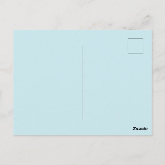 Briefkaart voor het schilderen van Venetië (Achterkant)