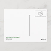 Briefkaart voor het spuiten van kikkervisjes (Achterkant)