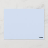 briefkaart voor het stadhuis van kerst (Achterkant)