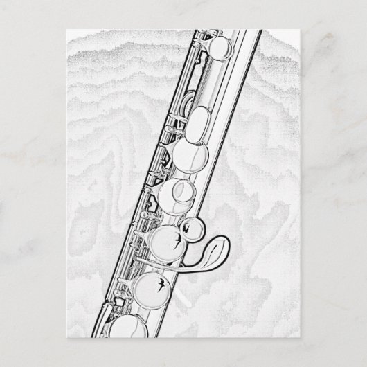 Briefkaart voor het tekenen van vlot (Voorkant)