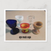 briefkaart voor het wassen van oude kleurrijke gla (Voorkant)