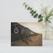 Briefkaart voor het zoomstrand (Staand voorkant)